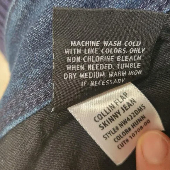 Hudson Colin Flap Skinny Jeans Size 30 - Picture 8 of 8